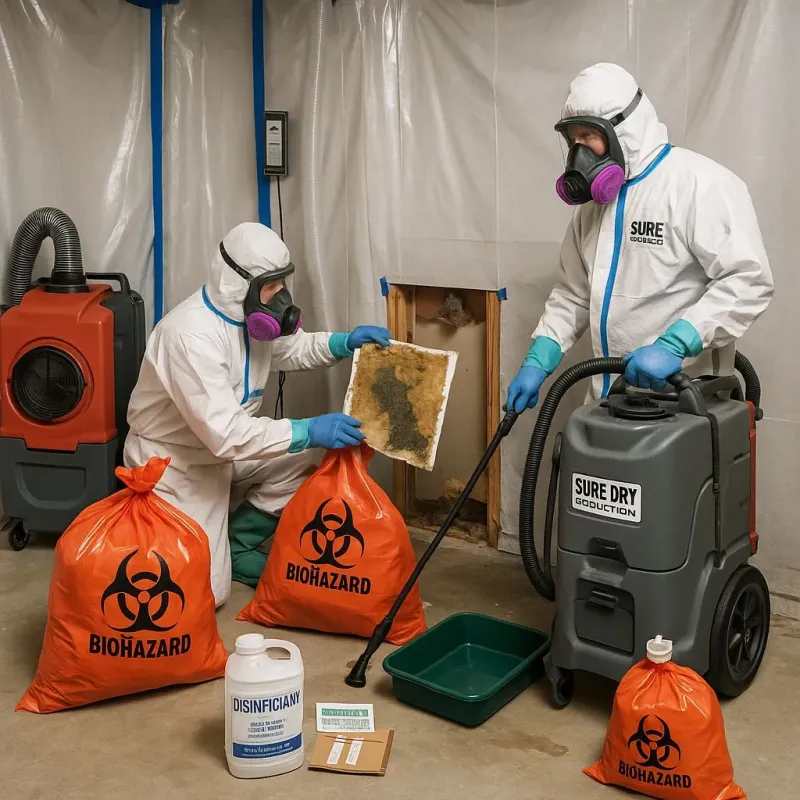 Contaminated Water Handling Protocols process in Fairmont, IL